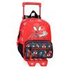 Mochila Go Spidey  28cm Con Carro