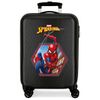 Maleta De Cabina Spiderman Geo Rígida 55cm Negra