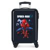 Maleta De Cabina Spiderman Action Rígida 55cm Azul