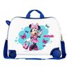 Maleta Infantil 2 Ruedas Multidireccionales Minnie Good Mood Azul