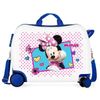 Maleta Infantil 2 Ruedas Multidireccionales Minnie Joy Azul