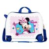 Maleta Infantil 2 Ruedas Multidireccionales Minnie Joy Azul