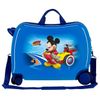 Maleta Infantil Ruedas Multidireccionales Lets Roll Mickey Azul