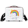 Neceser Abs Movom Arcoiris Always Smile Adaptable A Trolley Blanco