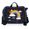 Maleta Infantil Movom Arcoiris Always Smile Con 2 Ruedas Multidireccionales Marino