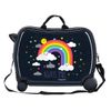 Maleta Infantil Movom Arcoiris Always Smile Con 2 Ruedas Multidireccionales Marino