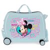 Maleta Infantil 2 Ruedas Multidireccionales Minnie Happy Helpers Azul Claro