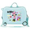 Maleta Infantil 2 Ruedas Multidireccionales Enjoy Minnie Icon Turquesa