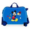 Maleta Infantil 2 Ruedas Multidireccionales Mickey Enjoy The Day Oh Boy Azul