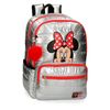 Mochila  Doble Compartimento Minnie My Pretty Bow De 44cm