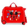 Maleta Infantil 2 Ruedas Multidireccionales Shape Shifter Mickey Rojo De 50 Cm