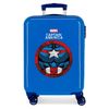 Maleta De Cabina Captain America Rígida 55cm Azul