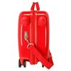 Maleta Infantil 2 Ruedas Multidireccionales Cars Lmq Rojo