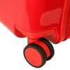 Maleta Infantil 2 Ruedas Multidireccionales Cars Lmq Rojo