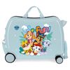 Maleta Infantil 2 Ruedas Multidireccionales Paw Patrol So Fun Azul Claro