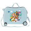 Maleta Infantil 2 Ruedas Multidireccionales Paw Patrol So Fun Azul Claro