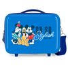 Neceser Abs Mickey & Minnie Oh So Stylish Adaptable Azul