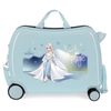 Maleta Infantil Frozen Spark Your Own Magic Con Ruedas Multidireccionales Azul