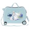 Maleta Infantil Frozen Spark Your Own Magic Con Ruedas Multidireccionales Azul