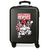 Maleta De Cabina Avengers Earth´s Mightiest Heroes Rígida 55cm Negro