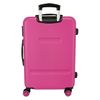 Maleta Mediana Roll Road Little Me Princess Rígida 68cm Fucsia