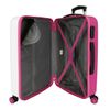 Maleta Mediana Roll Road Little Me Princess Rígida 68cm Fucsia