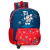 Mochila Preescolar 28cm Mickey On The Moon