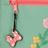 Estuche Minnie Golden Days Tres Compartimentos De 12 Cm