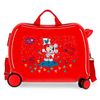 Maleta Infantil Mickey On The Moon 2 Ruedas Multidireccionales Rojo 50 Cm