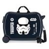 Maleta Infantil 2 Ruedas Multidireccionales Star Wars Storm Azul Marino