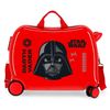 Maleta Infantil 2 Ruedas Multidireccionales Star Wars Darth Vaider Rojo 50 Cm