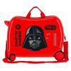 Maleta Infantil 2 Ruedas Multidireccionales Star Wars Darth Vaider Rojo 50 Cm