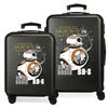 Juego De Maletas Star Wars Droids Bb8 Rígidas 55-68cm Negro