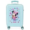 Maleta De Cabina Minnie Super Helpers Rígida Turquesa 55cm