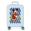 Maleta De Cabina Mickey Good Mood Rígida 55cm Azul Claro