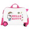 Maleta Infantil 2 Ruedas Multidireccionales Hello Kitty You Are Cute Blanco