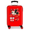 Maleta De Cabina Rígida Mickey Colour Mayhem Rojo