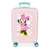 Maleta De Cabina Minnie Play All Day Rígida 55cm Rosa Claro