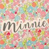 Estuche Minnie Florals Dos Compartimentos