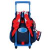 Mochila Preescolar Spiderman Hero Con Carro 25 Cm