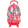 Mochila 44cm Roll Road Precious Flower Con Carro