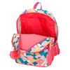 Mochila Escolar Roll Road Precious Flower Con Carro