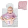 Duffi Baby Cambiador Bebe Portatil Polipiel.circulos Color Rosa