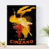 Poster Vintage.poster Con Anuncios Antiguos. Cuatro Carteles Vintag