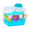 Jaula Roedores Hamster Casita 2 Niveles Casita Hamster Buena Ventilación  28.9x22.2x30.1cm Multicolor