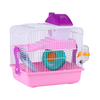 Jaula Roedores Hamster Casita 2 Niveles Casita Hamster Buena Ventilación  28.9x22.2x30.1cm Marrón