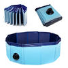 Piscina Perros Antideslizante Bañera Pvc Verano Refrescante Fácil Almacenar 120x30cm