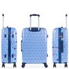 Maleta De Viaje Grande Policarbonato Trolley 60cm 4 Ruedas Dobles Tsa 131460 Azul