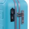 Maleta Cabina Puerto Usb Abs Trolley 55cm 4 Ruedas Dobles  Candado Tsa 175050 Turquesa