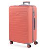 Maleta De Viaje Grande Abs Trolley 70 Cm Xl 4 Ruedas Dobles Candado Tsa 175070 Coral